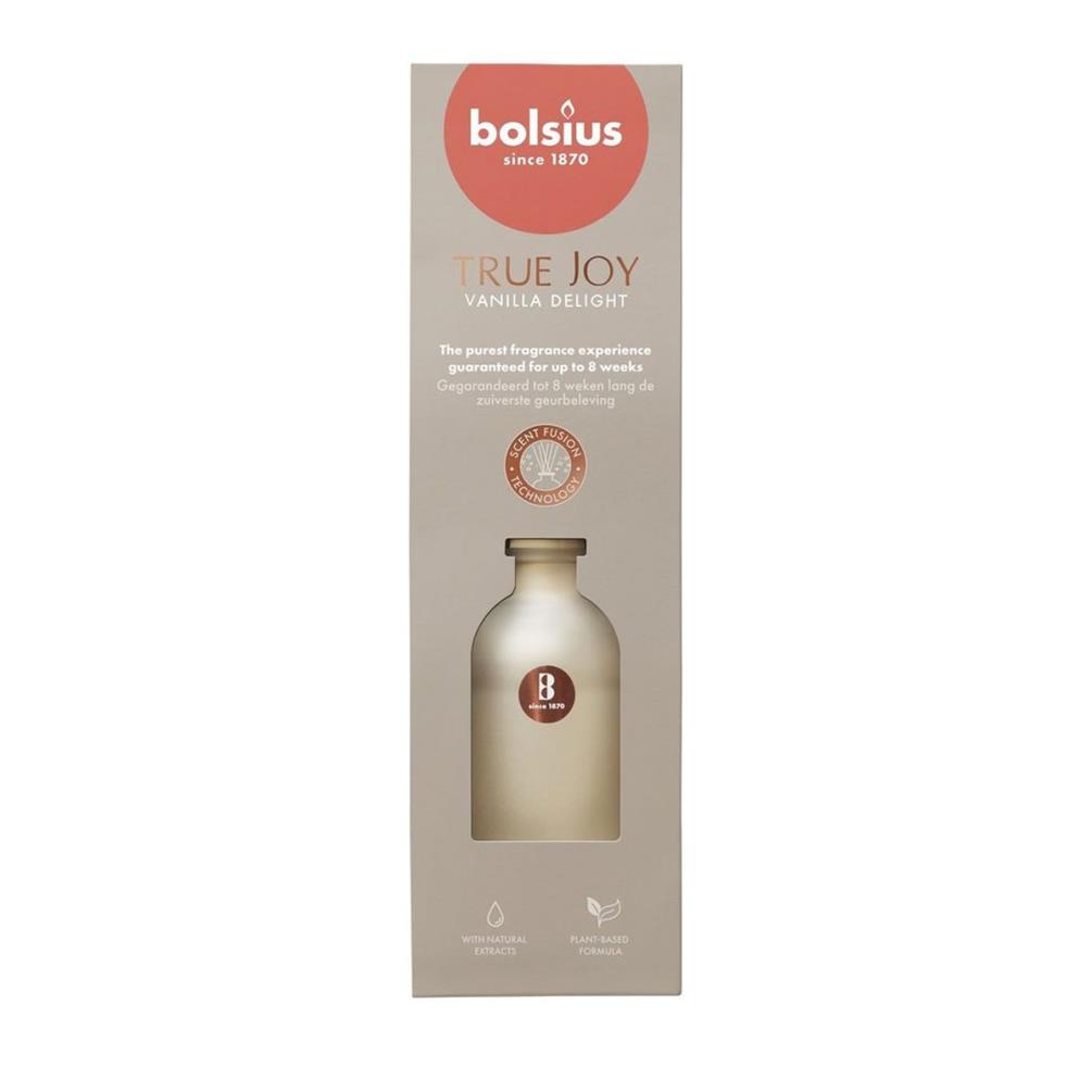 Bolsius Vanilla Delight True Joy Reed Diffuser - 80ml £8.09
